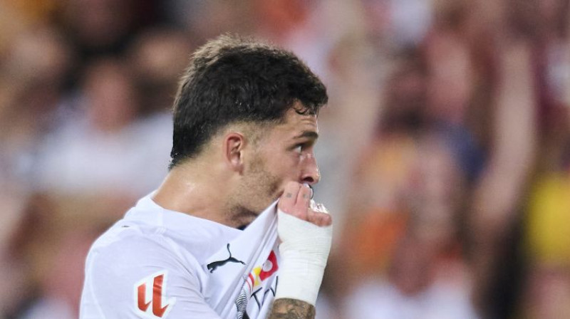 Valensijas uzbrucējs Ugo Duro. Foto: Zumapress.com/Scanpix