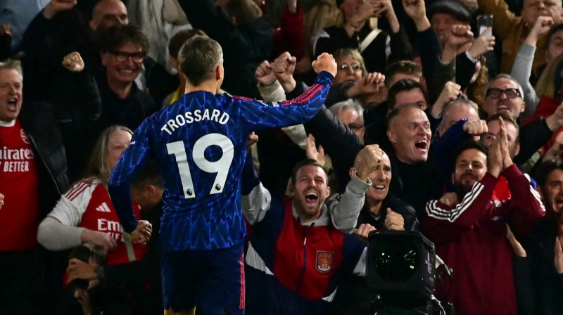 Leandro Trosārs. foto: https://x.com/Arsenal