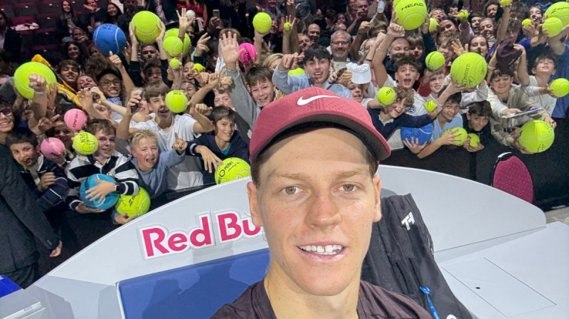 Janniks Sinners.  Foto: ATP Tour