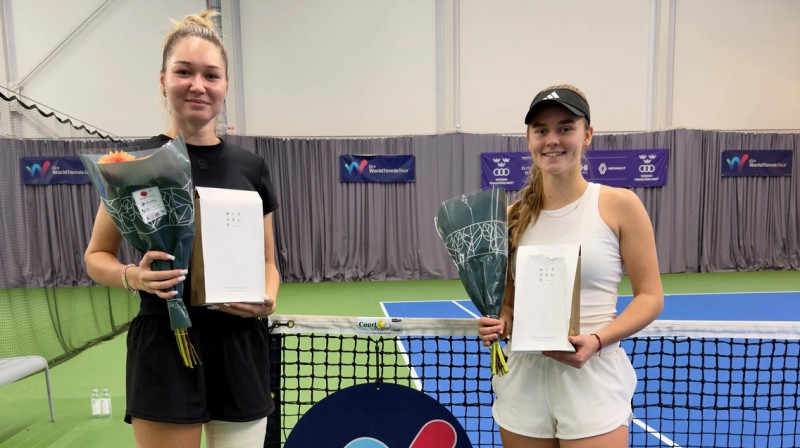 Katerina Lazarenko un Beatrise Zeltiņa. Foto: nptk.se