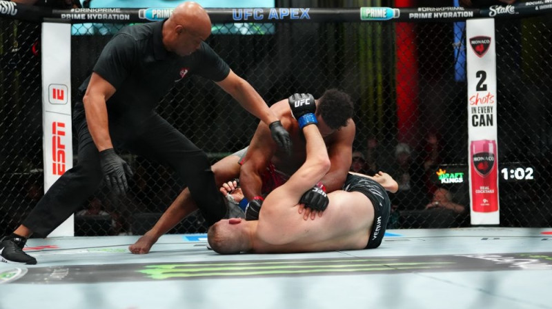 Valdo Kortess-Akosta pret Anti Deliju Foto: ZP/Scanpix