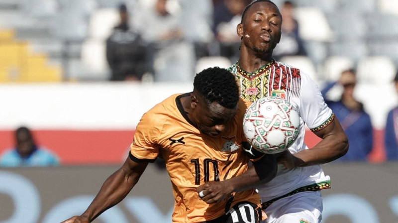 Epizode no Mali un Zambijas mača Foto: AFP/Scanpix