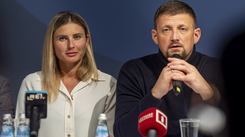 LBSF ģenerālsekretāre Janika Judeika un prezidents Ansis Zeltiņš. Foto: LBSF.