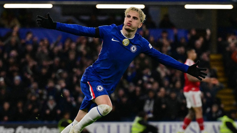 Alehandro Garnačo. Foto: AFP/Scanpix