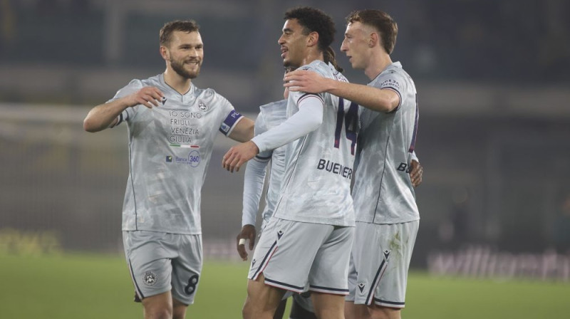 "Udinese" futbolisti Foto: AFP/Scanpix