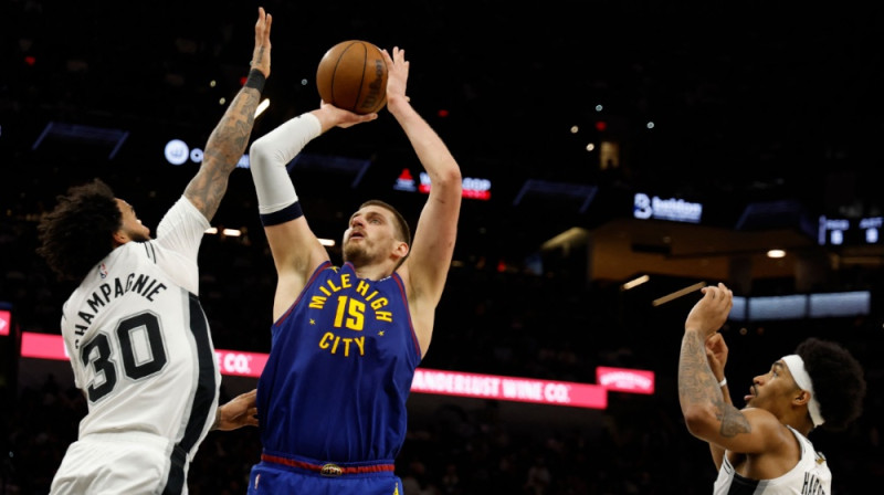 Nikola Jokičs. Foto: Getty Images via AFP/Scanpix