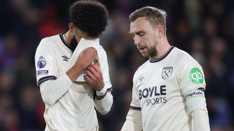 "West Ham" futbolisti Foto: ZP/Scanpix