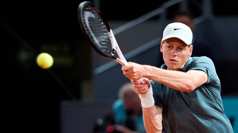 Janniks Sinners. Foto: Mutua Madrid Open