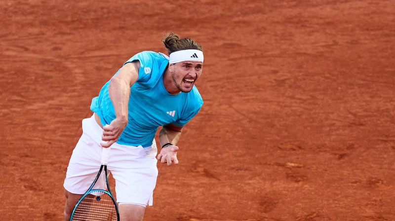 Aleksandrs Zverevs. Foto: Mutua Madrid Open