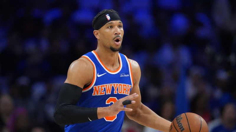"Knicks" basketbolists Džošs Hārts. Foto: AP/Scanpix