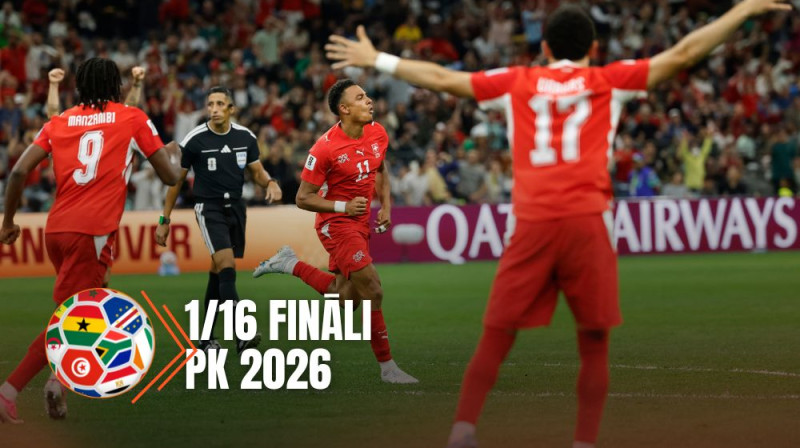 Dens Ndojs pēc vārtu guvuma. Foto: AP/Scanpix