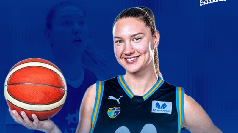 Paula Strautmane. Kolāža: Movistar Estudiantes