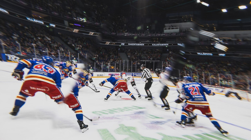 Helsinku "Jokerit" pret Jiveskili. Foto: Helsingin Jokerit