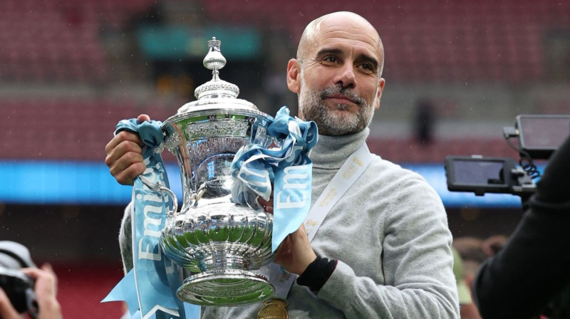 Peps Gvardiola. Foto: AFP/Scanpix