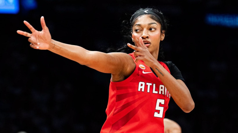 Atlantas līdere Endžela Rīza. Foto: Atlanta Dream