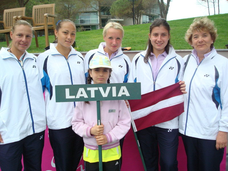 Latvijas tenisistēm nākamgad cīņas Portugālē