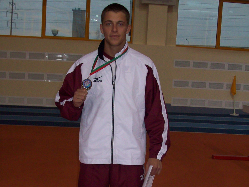Toms Bergs ātrākais junioru čempionātā