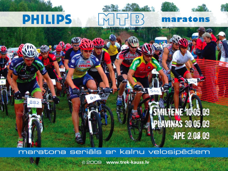 "Philips" MTB maratons turpināsies Pļaviņās