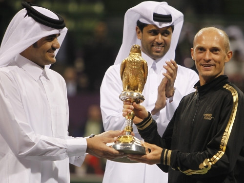 Fantastiskā Dohas finālā triumfē Davidenko