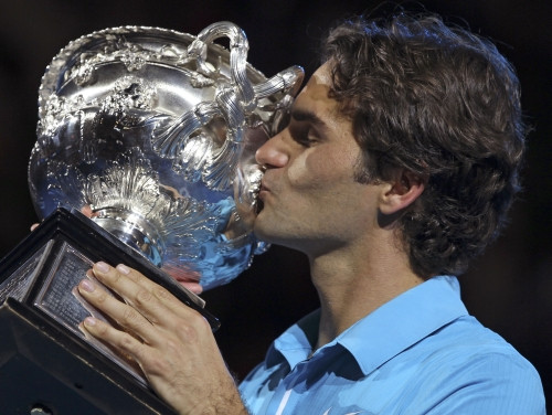 Lieliskais Federers triumfē "Australian Open"
