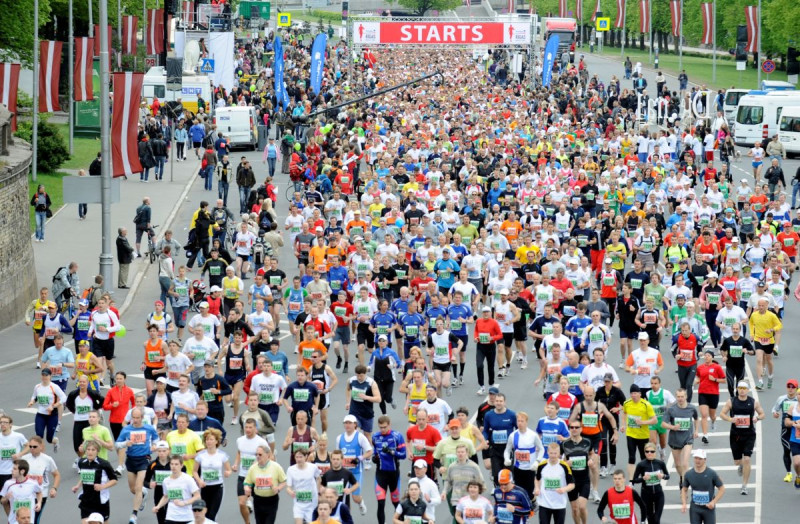 Rīgas maratona dalībnieku skaits jau pārsniedzis 4000