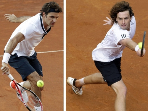 Centrālais notikums Romas kortos – Federers pret Gulbi