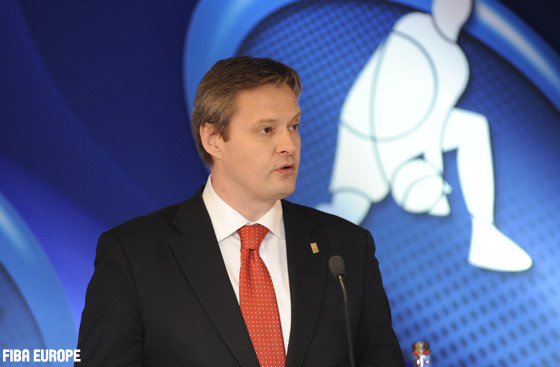 Islandietis Rafnsons ievēlēts par FIBA Europe prezidentu