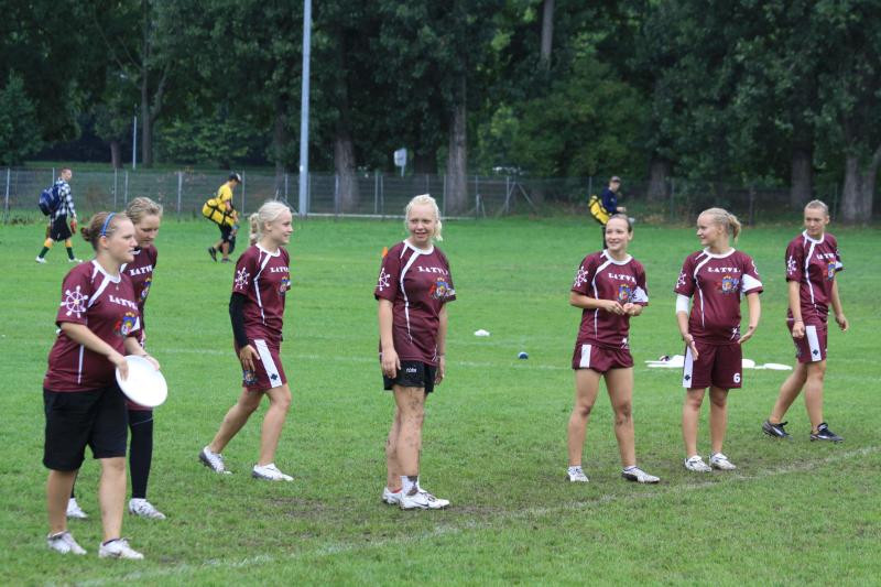 Latvijas juniori atzīstami cīnās pasaules čempionātā frisbijā