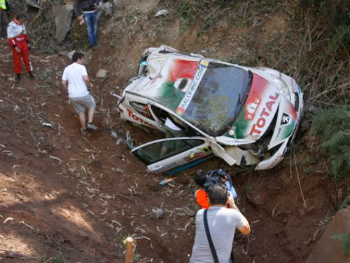 Madeiras IRC rallijs avārijām un neveiksmēm bagāts (+video)