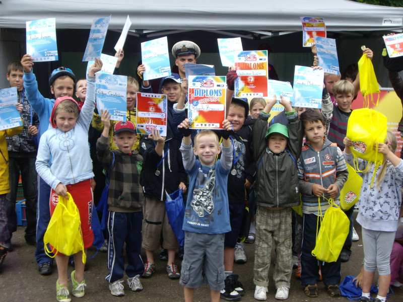Noslēgusies "Bērnu Rallija Kurzeme 2010" pēdējā atlases kārta Talsos