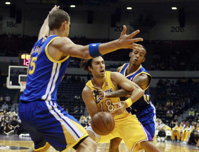 "Warriors" vēlreiz zaudē "Lakers", šoreiz pagarinājumā