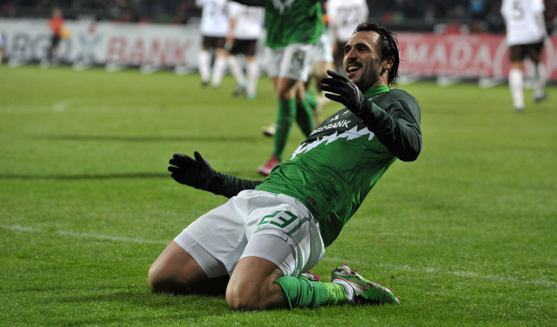 Almeidas hattrick pārtrauc "Werder" neveiksmju sēriju (papildināts)