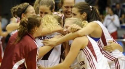 Labākā Latvijas komanda – U20 izlases basketbolistes!