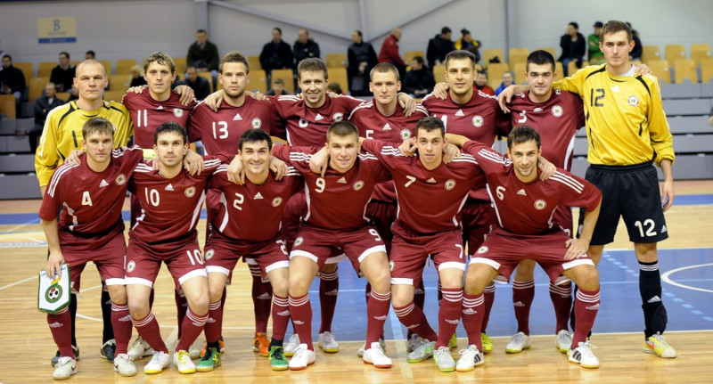 Paziņots Latvijas telpu futbola izlases sastāvs dalībai EČ kvalifikācijā