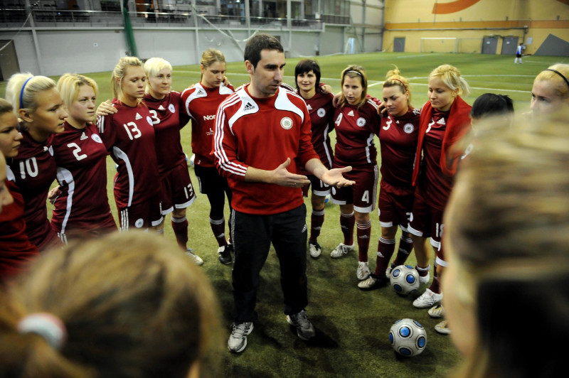 Sieviešu futbola izlase piedalīsies EČ kvalifikācijas priekšsacīkšu turnīrā