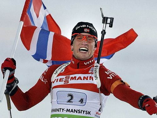 Jauktajā stafetē triumfē Norvēģijas biatlonisti, Latvijai 18. vieta