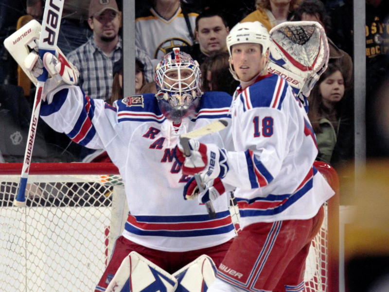 Lundkvists sausā, ''Rangers'' uzveic ''Bruins''