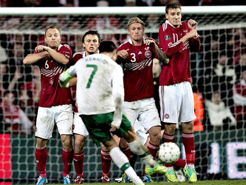 G, H, I grupa: Dānija kvalificējas "Euro2012", nosūtot uz "play-off" Portugāli