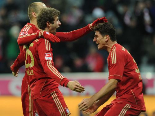 Riberī noraidījums nepatraucē "Bayern" kļūt par rudens čempioni