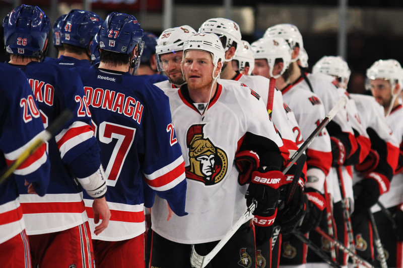 "Senators" zaudē izšķirošajā mačā, Daugaviņam NHL sezona galā