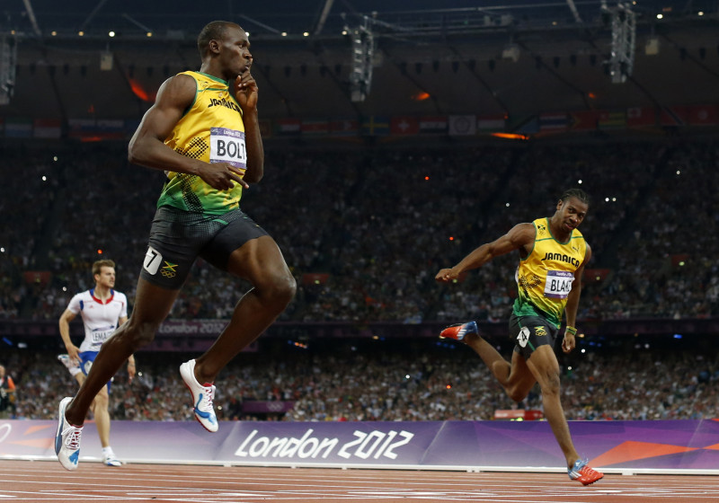 Bolts triumfē arī 200 metros, Jamaikai viss pjedestāls