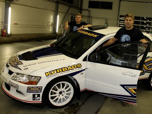 Latvijas rallijā startēs jauna ekipāža, kurai mašīnu uzbūvē A.Neikšāns
