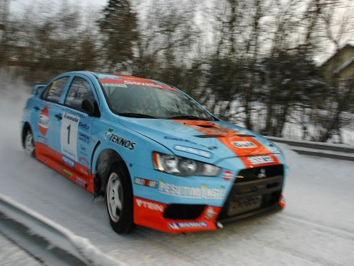 Komandas no Latvijas aizvadījušas Somijas rallija čempionāta posmu