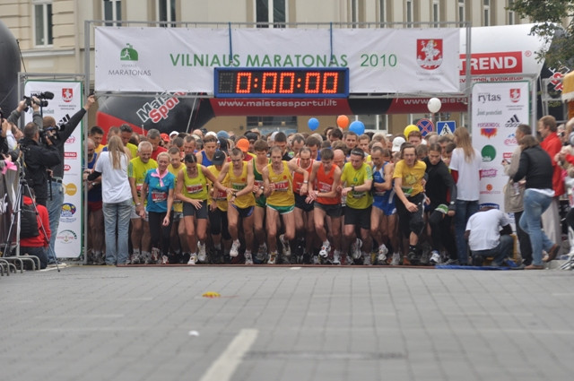 "Danske Bank" Viļņas maratons gaida Latvijas skrējējus