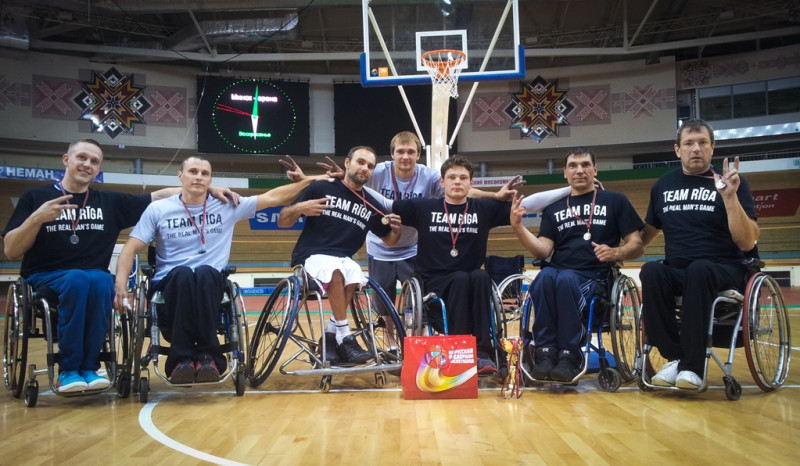 Latvijas ratiņbasketbola izlase debitēs Maskavas turnīrā