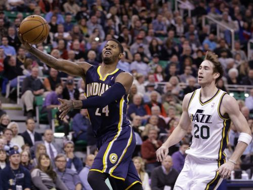 Biedriņš un "Jazz" piekāpjas NBA līderei "Pacers"