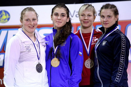 Skujiņa izcīna bronzas medaļu Baku "Golden Grand Prix"