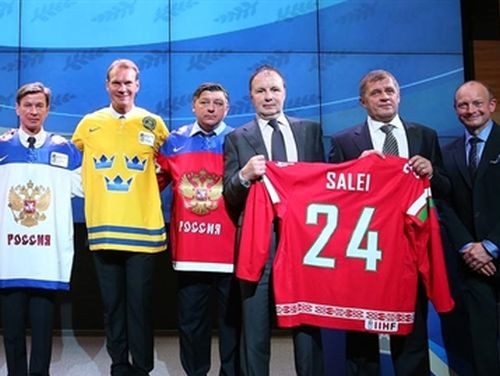 IIHF Slavas zālē uzņemts Salejs, Lidstrēms un Aizermans