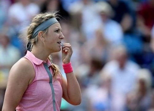 Azarenka zaudē atgriešanās mačā