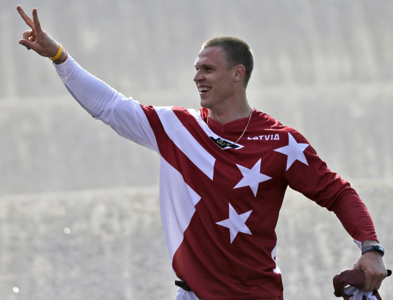 BMX olimpiskajā kvalifikācijā Latvija gadu noslēdz sestajā vietā